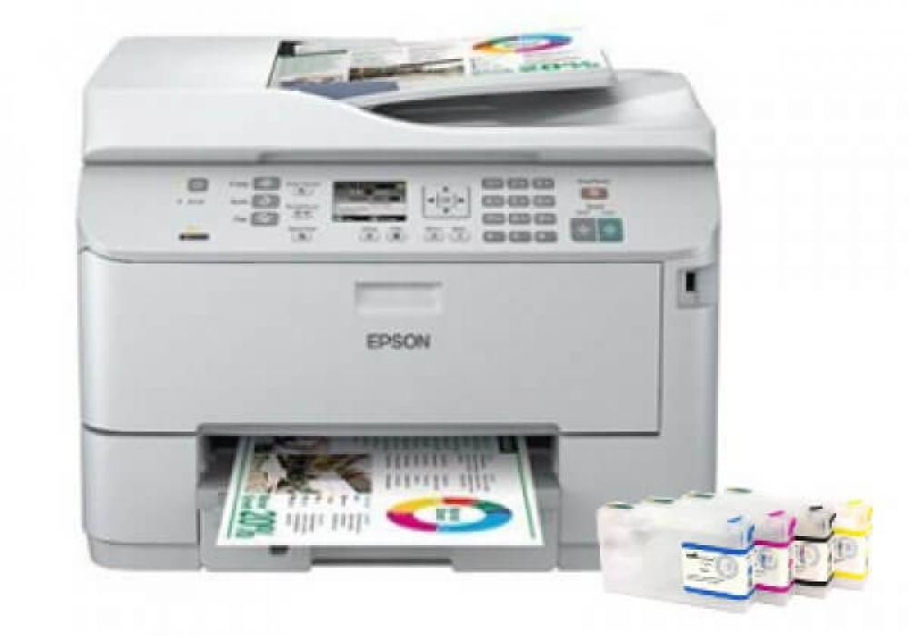 изображение МФУ Epson WorkForce Pro WP-4595DNF с ПЗК - изображение 1
