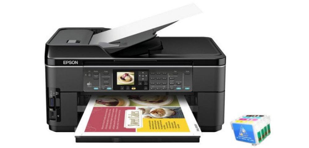 изображение МФУ Epson WorkForce WF-7510 с перезаправляемыми картриджами - изображение 1