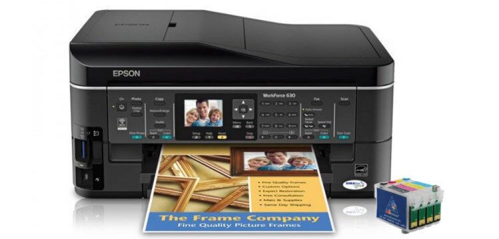 изображение МФУ Epson WorkForce 630 с перезаправляемыми картриджами - изображение 1