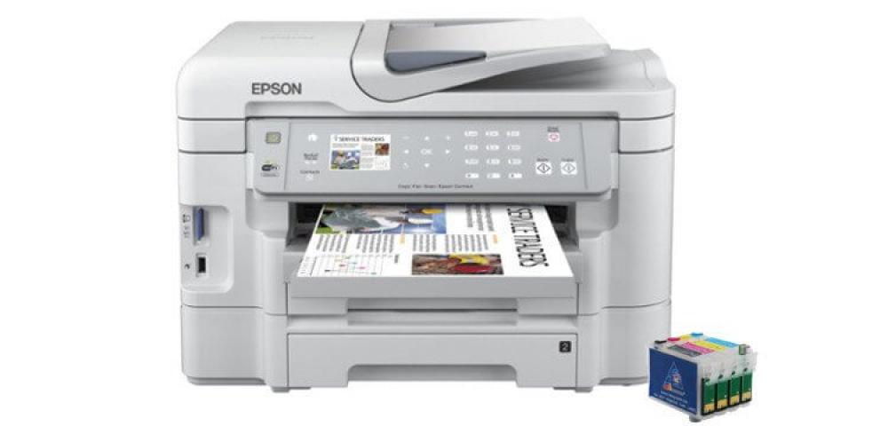 изображение МФУ Epson WorkForce WF-3530DTWF с перезаправляемыми картриджами - изображение 1