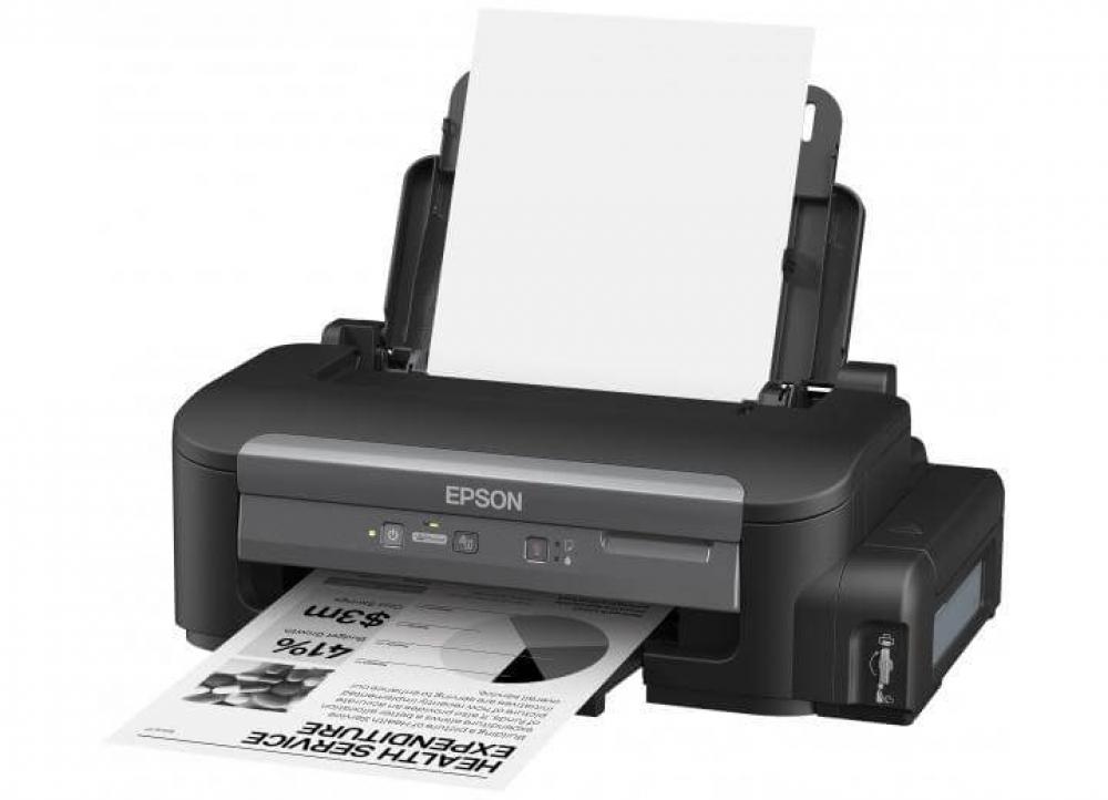изображение Принтер Epson M100 с оригинальной СНПЧ и чернилами - изображение 1