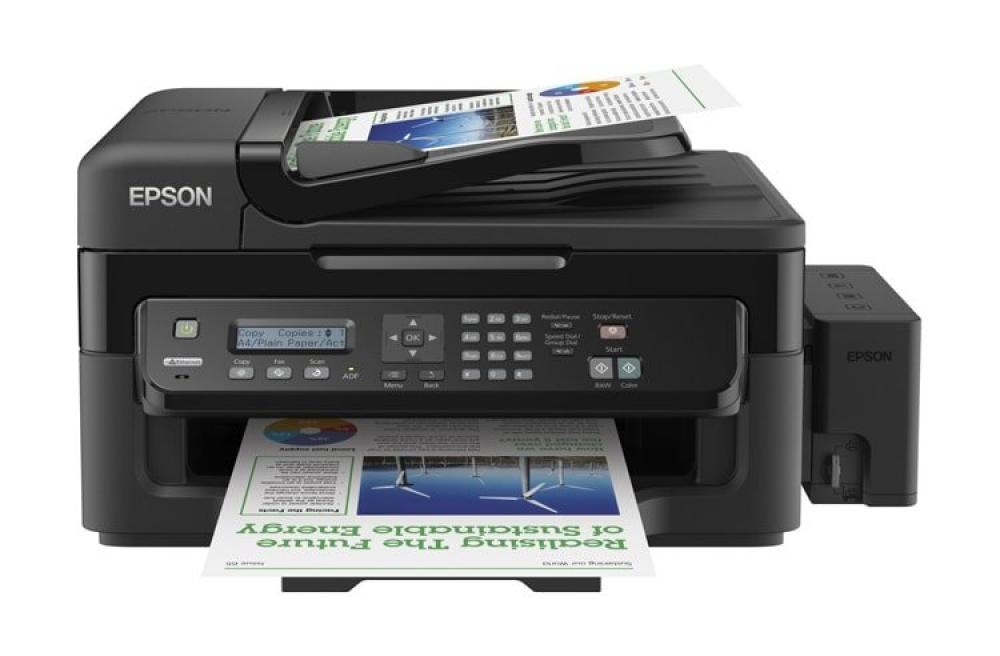 изображение МФУ Epson L550 с оригинальной СНПЧ и чернилами INKSYSTEM 70 мл - изображение 1