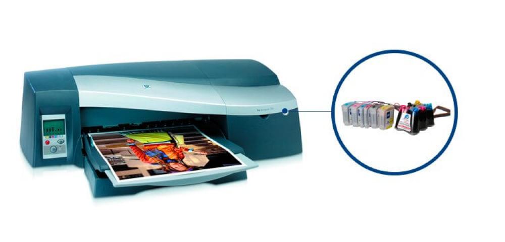 изображение Плоттер HP DesignJet 30 с ПЗК (СНПЧ) - изображение 1