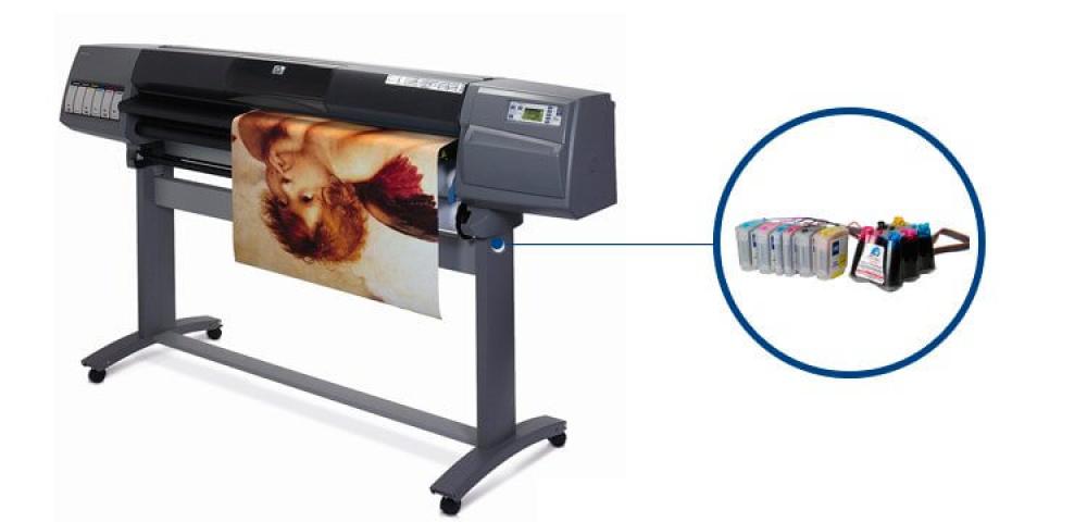 изображение Плоттер HP DesignJet 5500 с ПЗК (СНПЧ) - изображение 1