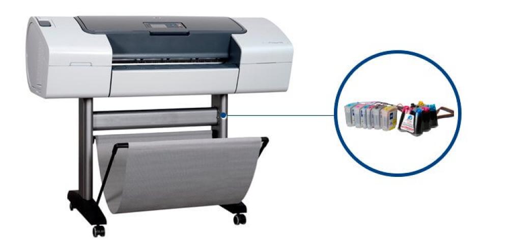 изображение Плоттер HP DesignJet T620 с ПЗК (СНПЧ) - изображение 1