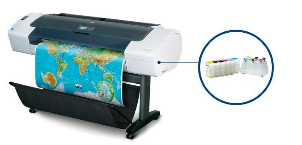 изображение Плоттер HP DesignJet T770 с ПЗК (СНПЧ) - изображение 1