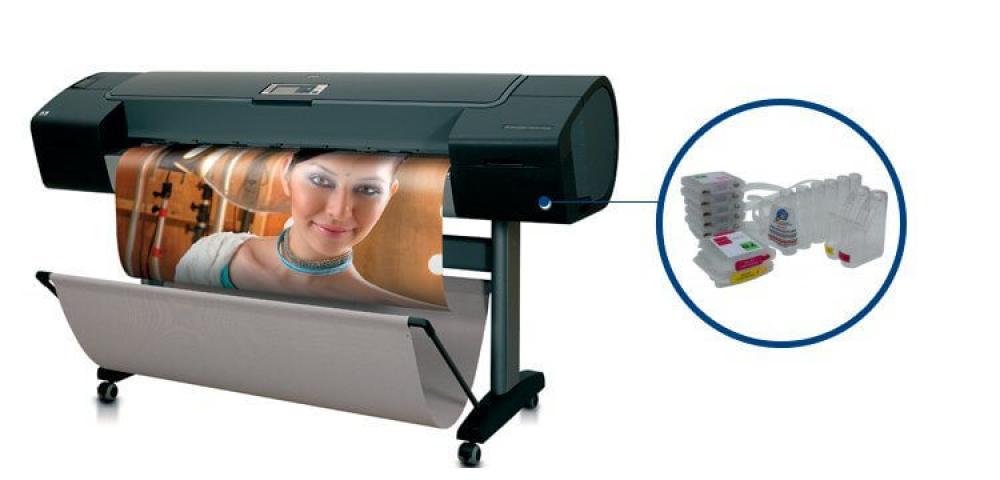 изображение Плоттер HP DesignJet Z3100 с ПЗК (СНПЧ) - изображение 1