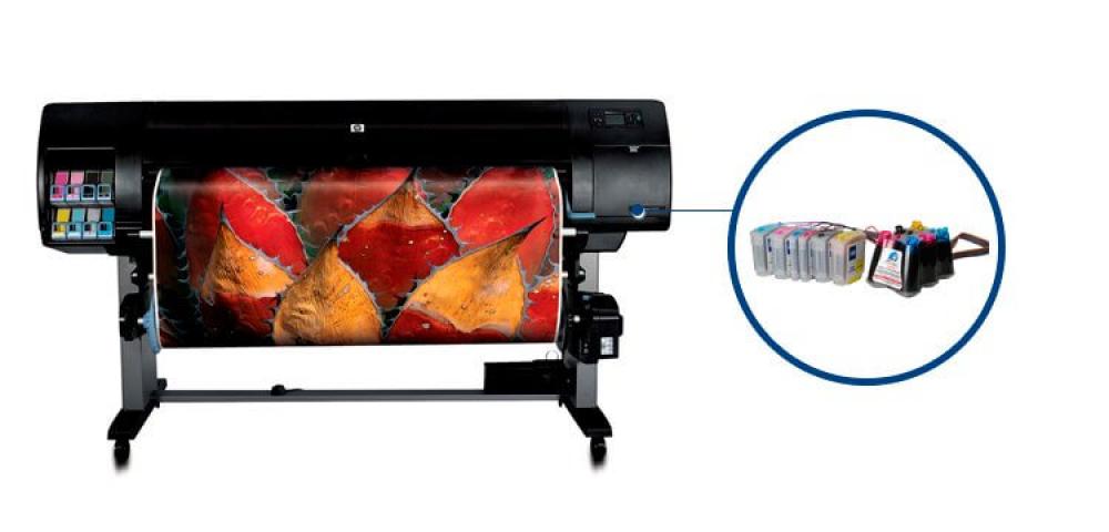 изображение Плоттер HP DesignJet Z6100 с ПЗК (СНПЧ) - изображение 1