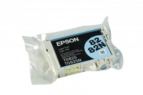 изображение Картридж Epson T0825 Light Cyan (светло-голубой) код C13T08254A10