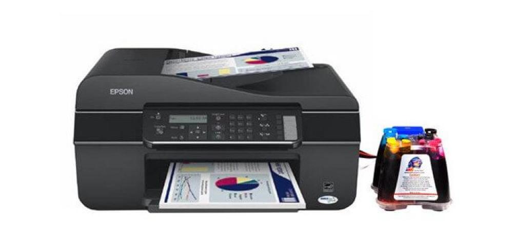 изображение МФУ Epson Stylus Office BX305F с СНПЧ - изображение 1