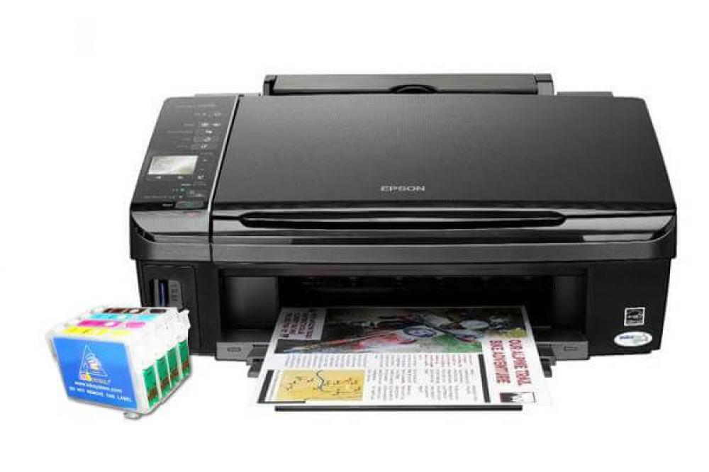 изображение МФУ Epson Stylus SX425W с перезаправляемыми картриджами - изображение 1