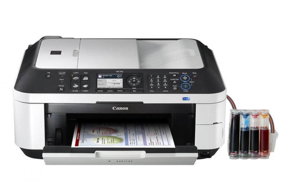 изображение МФУ Canon PIXMA MX350 с СНПЧ - изображение 1