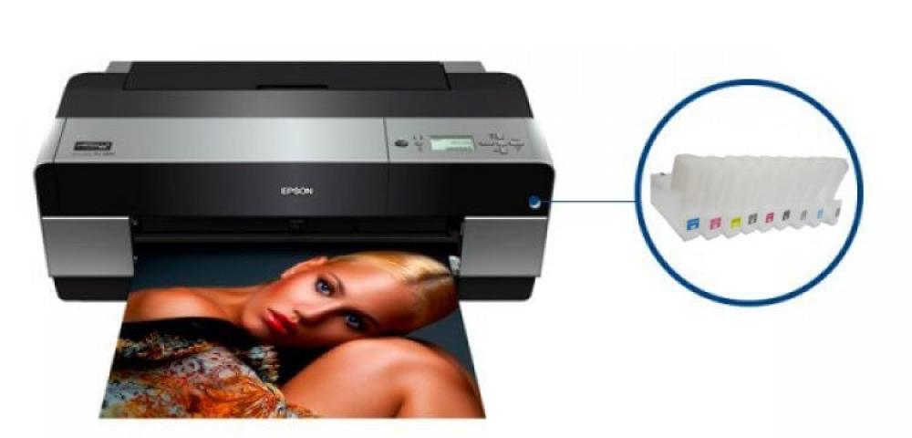 изображение Плоттер Epson Stylus Pro 3880 с ПЗК (СНПЧ) - изображение 1