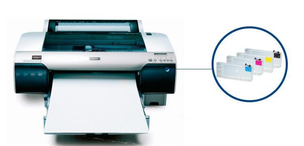 изображение Плоттер Epson Stylus Pro 4450 с ПЗК (СНПЧ) - изображение 1