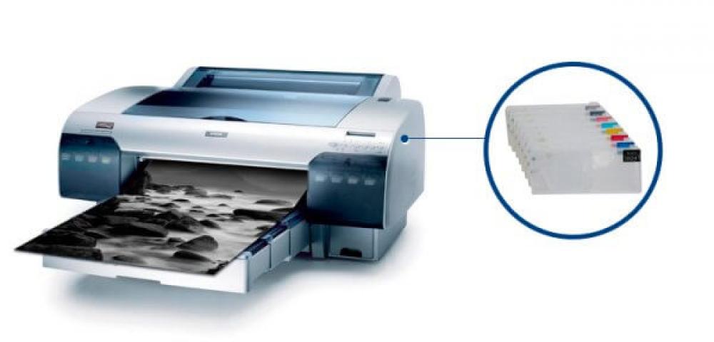 изображение Плоттер Epson Stylus Pro 4880 с ПЗК (СНПЧ) - изображение 1