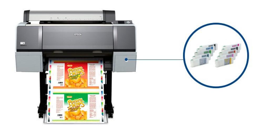 изображение Плоттер Epson Stylus Pro 7900 с ПЗК (СНПЧ) - изображение 1