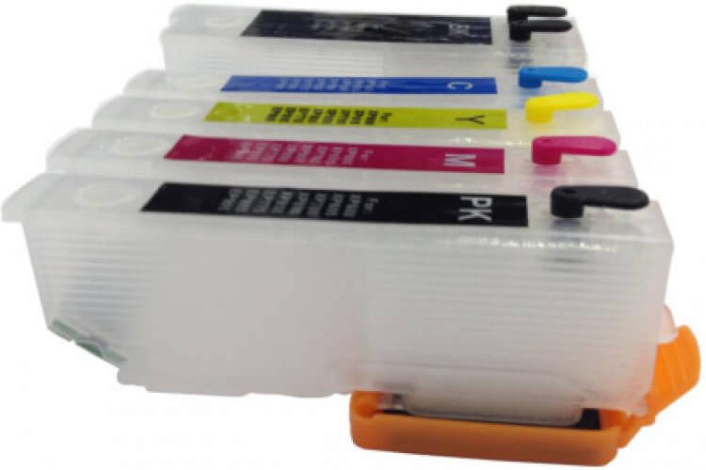 Перезаправляемые картриджи для Epson Expression Premium XP-600 (чип T26) изображение - изображение 1