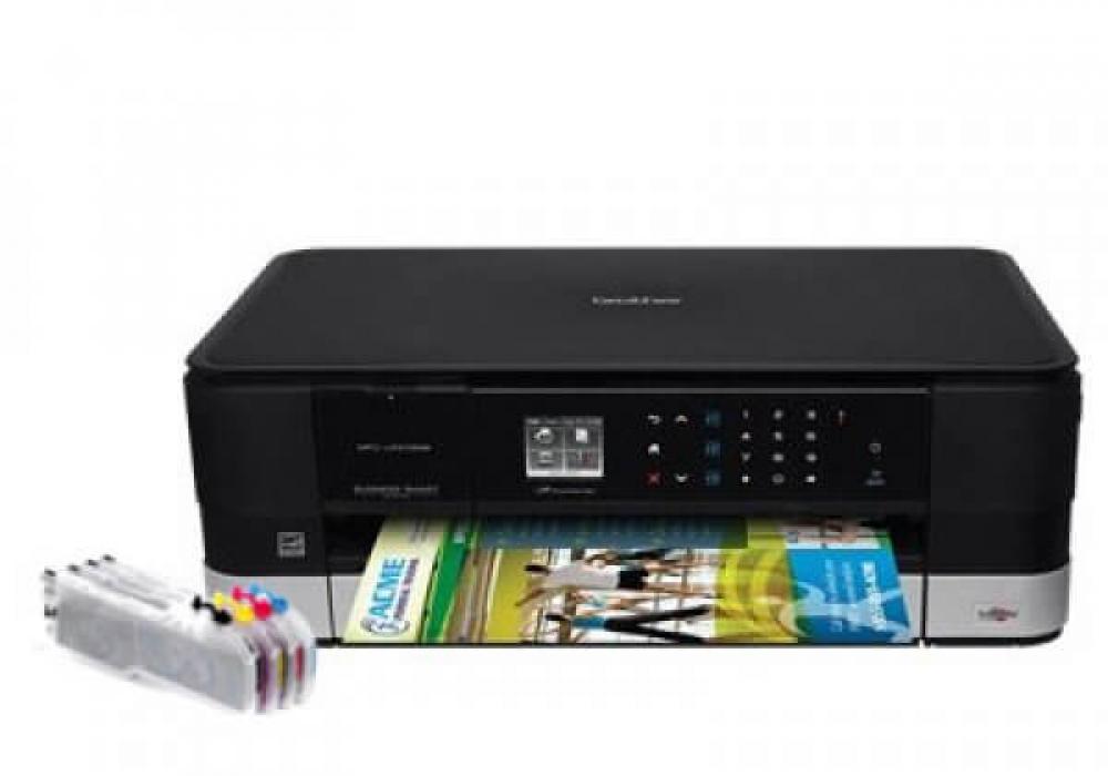 изображение МФУ Brother MFC-J4310DW с перезаправляемыми картриджами - изображение 1