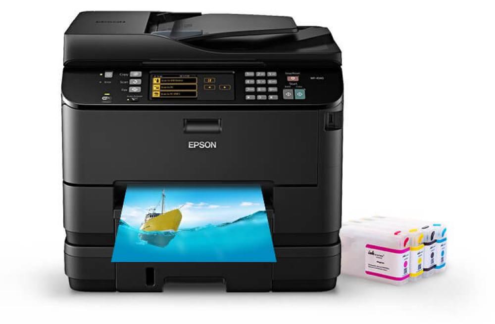 изображение МФУ Epson WorkForce Pro WP-4540 Refurbished с ПЗК - изображение 1