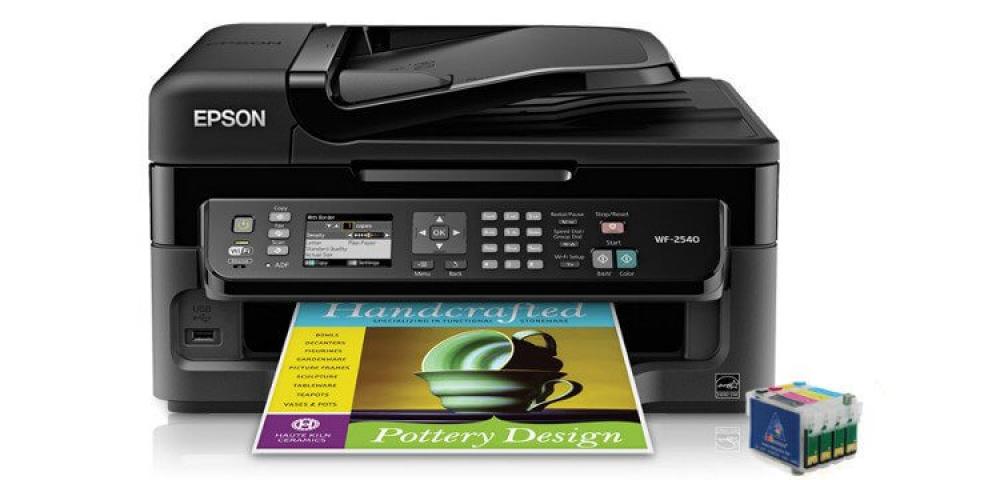 изображение МФУ Epson WorkForce WF-2540 Refurbished с перезаправляемыми картриджами - изображение 1