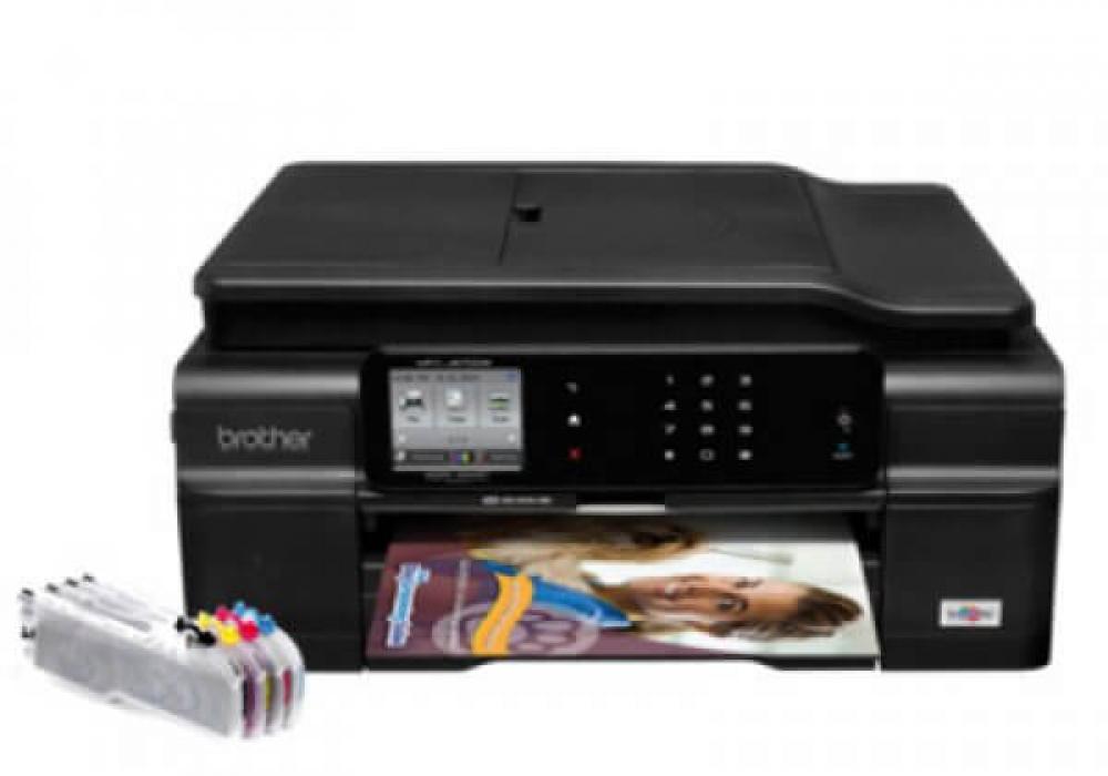 изображение МФУ Brother MFC-J870DW с перезаправляемыми картриджами - изображение 1