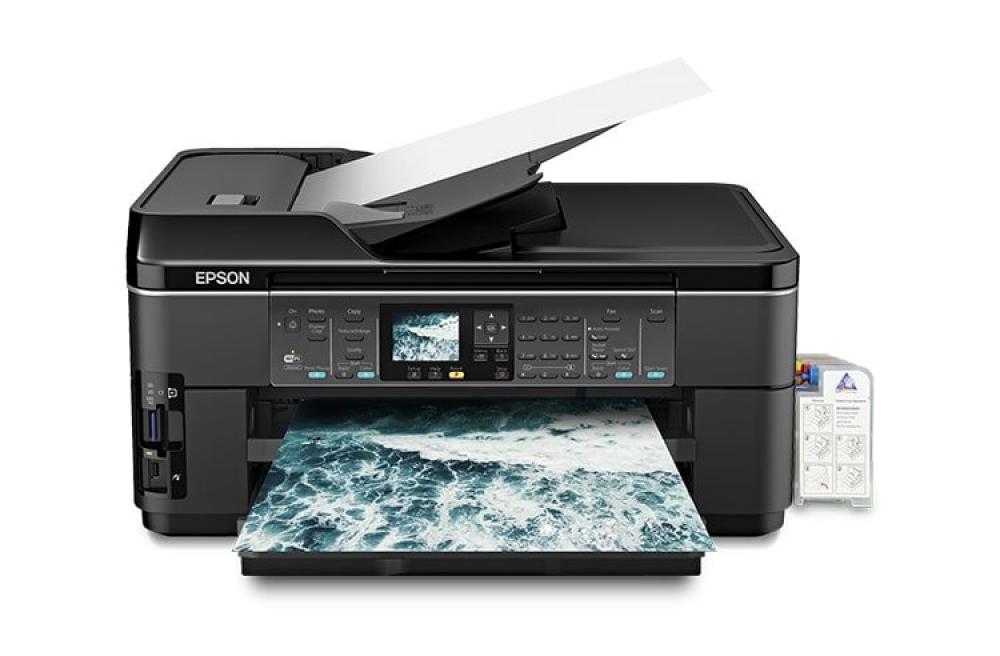 изображение МФУ Epson WorkForce WF-7510 Refurbished с СНПЧ - изображение 1