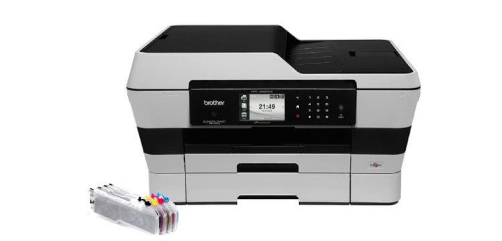 изображение МФУ Brother MFC J6720DW с перезаправляемыми картриджами - изображение 1