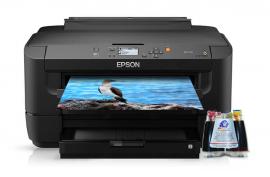 Принтер Epson WorkForce WF-7110DTW с СНПЧ