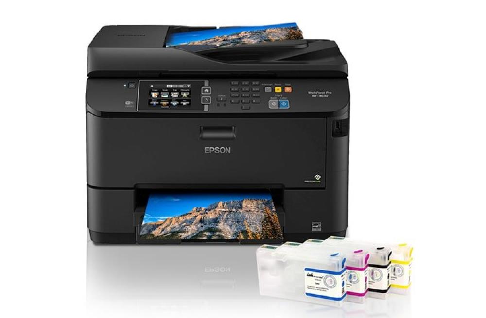 изображение МФУ Epson WorkForce Pro WF-4630DWF с ПЗК - изображение 1