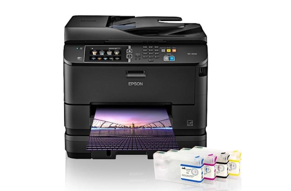 изображение МФУ Epson WorkForce Pro WF-4640DTWF с ПЗК - изображение 1