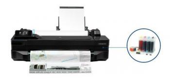 Плоттер HP Designjet T120 с СНПЧ Плоттер HP Designjet T120 с СНПЧ
