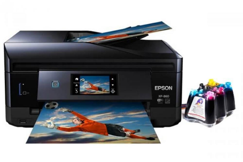 изображение МФУ Epson Expression Photo XP-860 с СНПЧ - изображение 1