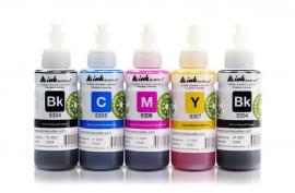 Светостойкие чернила INKSYSTEM для фотопечати 100мл (5 цветов) Светостойкие чернила INKSYSTEM для фотопечати 100мл (5 цветов)