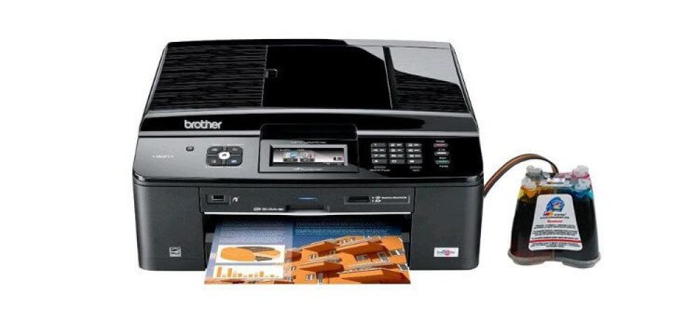 изображение МФУ Brother MFC-J825DW с СНПЧ - изображение 1